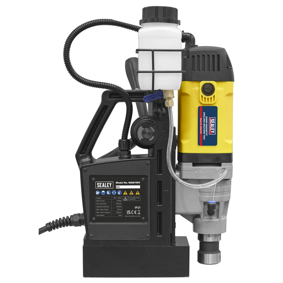 Sealey Magnetic Drilling Machine 35mm 110V - Image 4