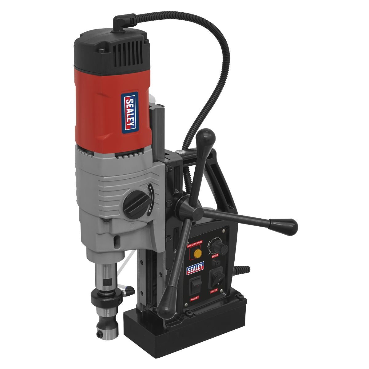 Sealey Magnetic Drilling Machine Heavy-Duty 60mm 230V - Image 1