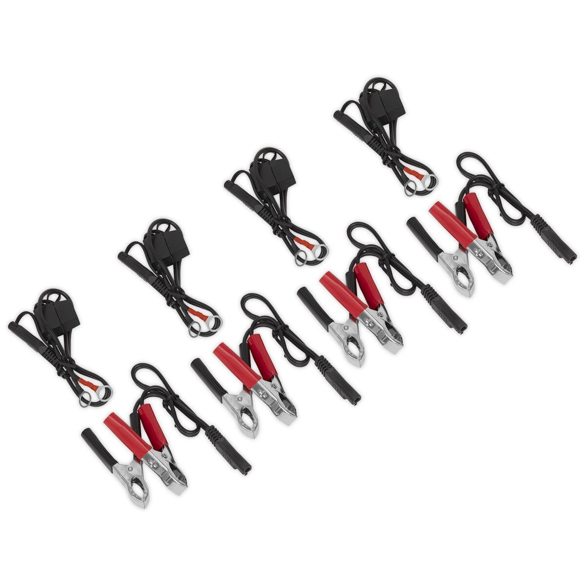 Sealey 6/12V Four Bank Auto Maintenance Charger 8A (4 x 2A) - Image 3