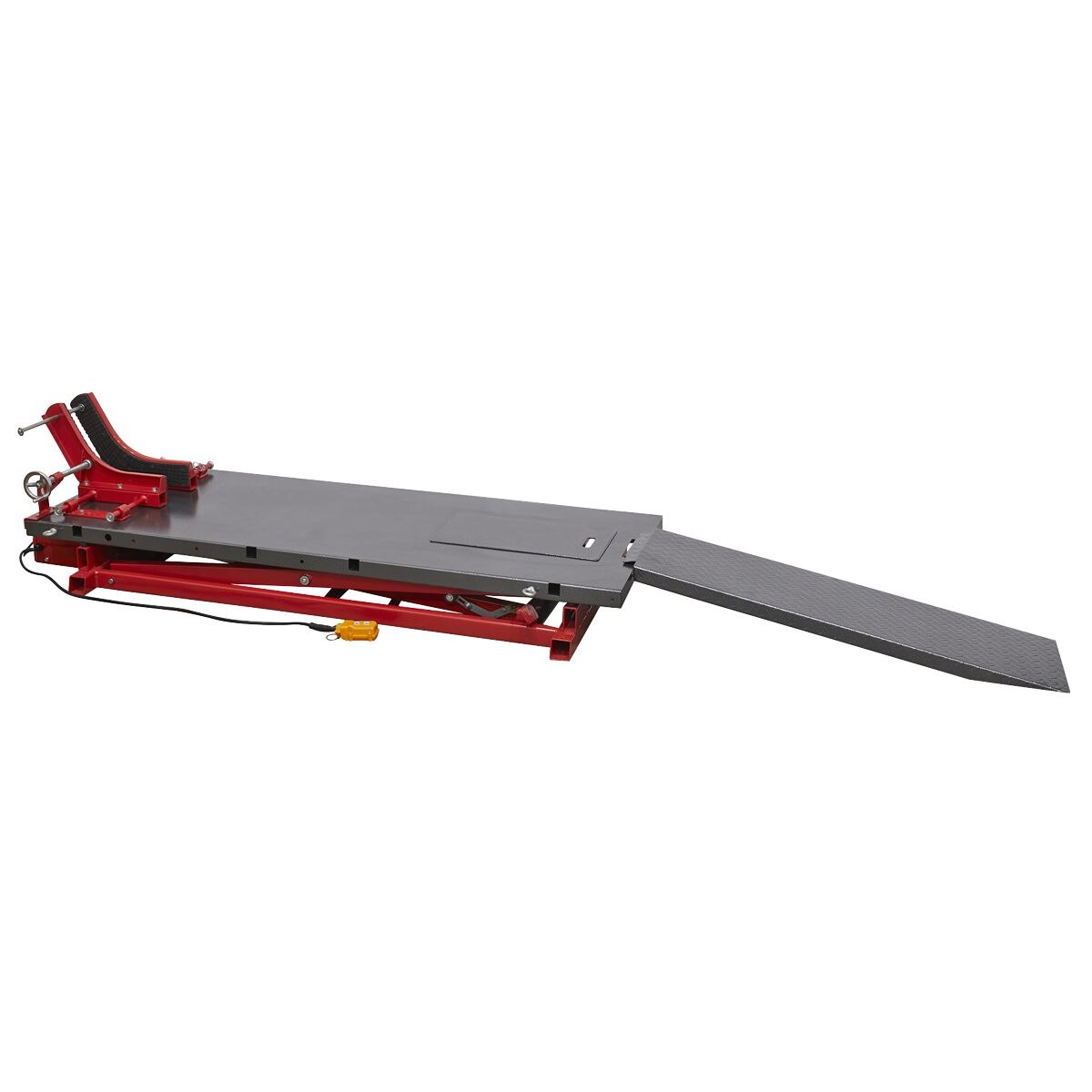 Sealey Heavy-Duty Electro/Hydraulic Motorcycle Lift 680kg Capacity - Image 3