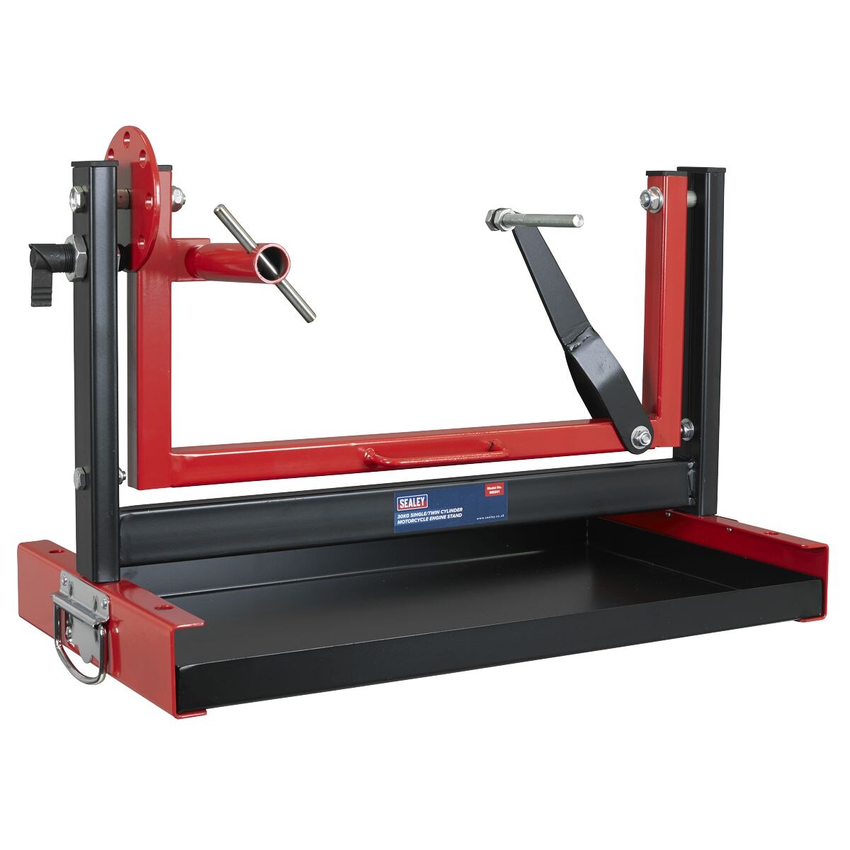 Sealey Motorcycle Engine Stand Single/Twin Cylinder 30kg Capacity - Image 3