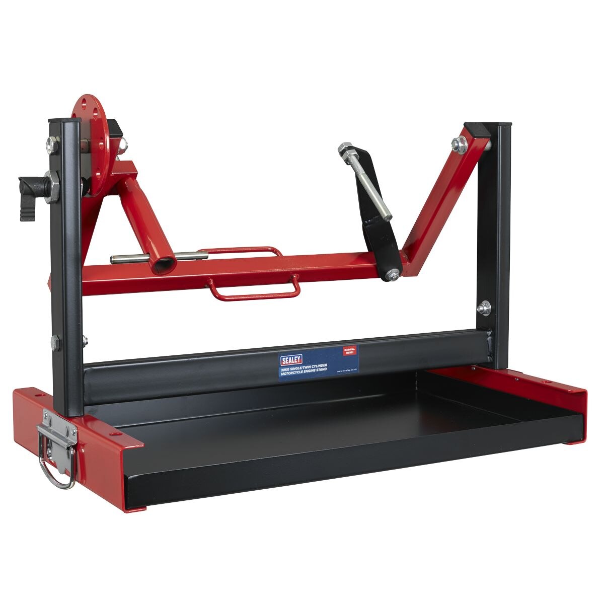Sealey Motorcycle Engine Stand Single/Twin Cylinder 30kg Capacity - Image 4