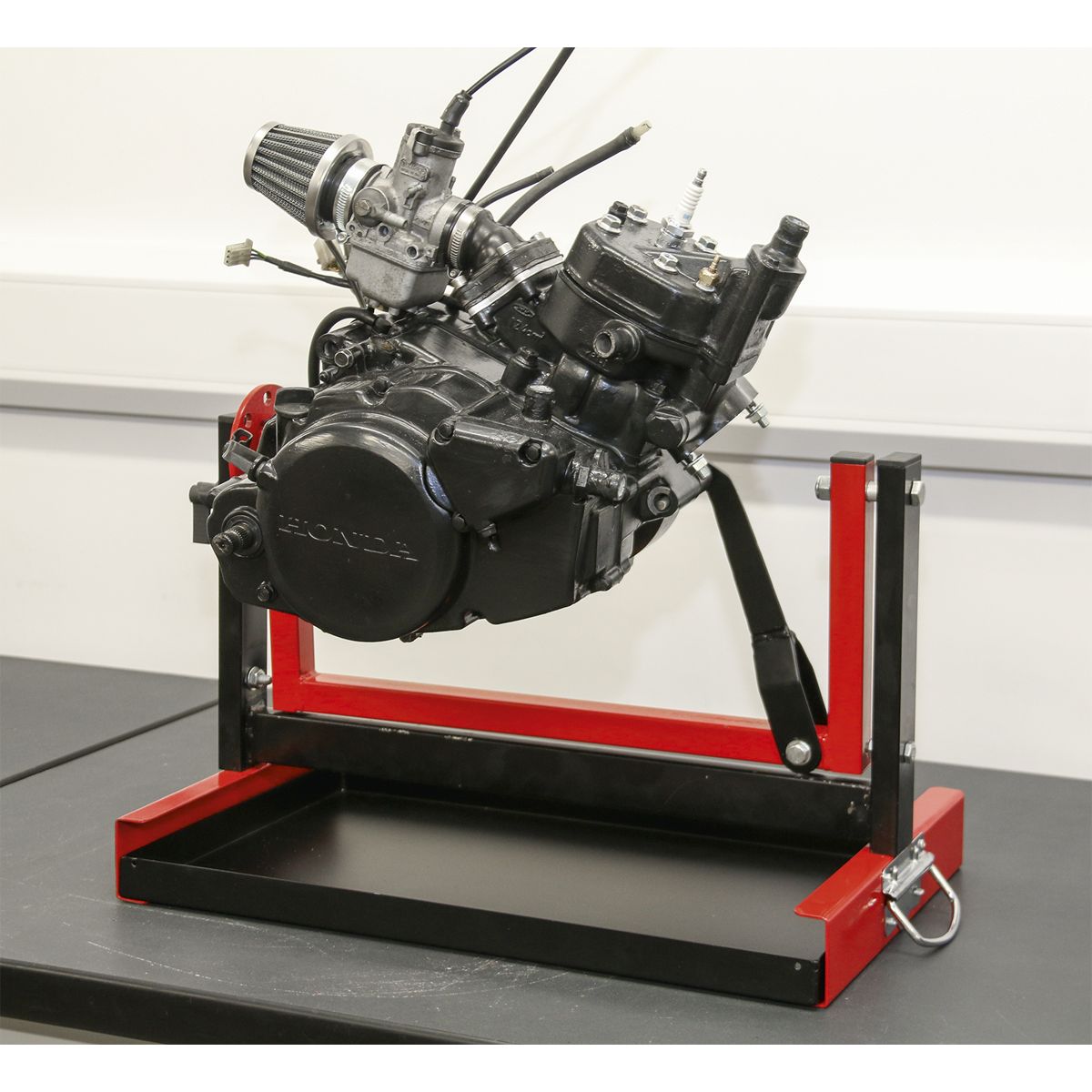 Sealey Motorcycle Engine Stand Single/Twin Cylinder 30kg Capacity - Image 7