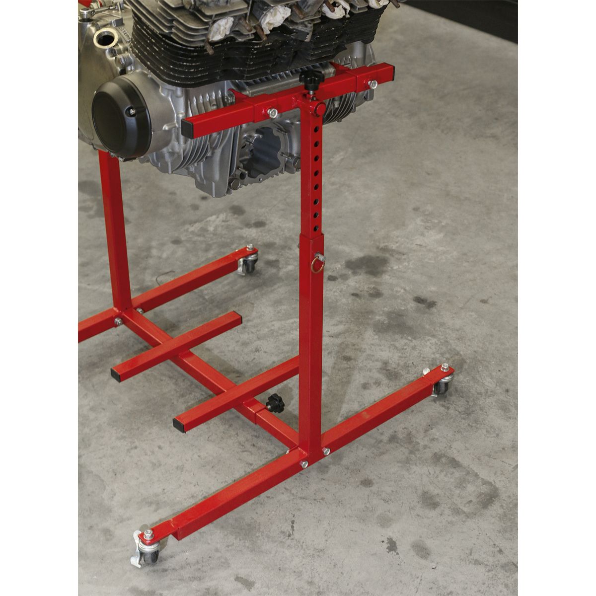 Sealey Engine Rebuild Stand Multi-Cylinder 75kg Capacity - Image 2
