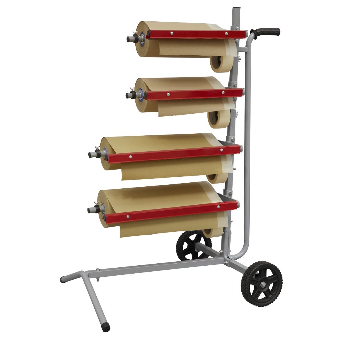 Sealey Masking Paper Dispenser Tree 2 x 300mm & 2 x 450mm Rolls - Image 3