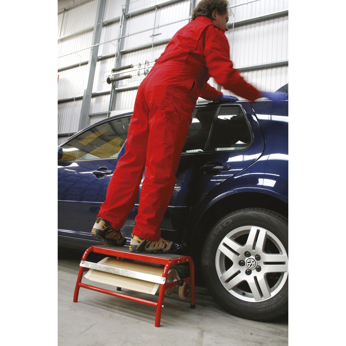 Sealey Masking Paper Dispenser Step-Up 1 x 450mm Roll - Image 4