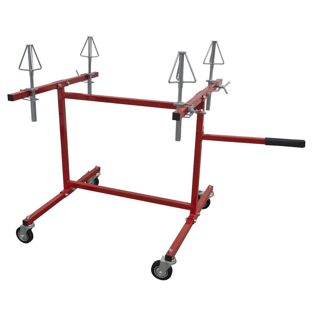 Sealey Alloy Wheel Repair/Painting Stand 4 Wheel Capacity - Image 3