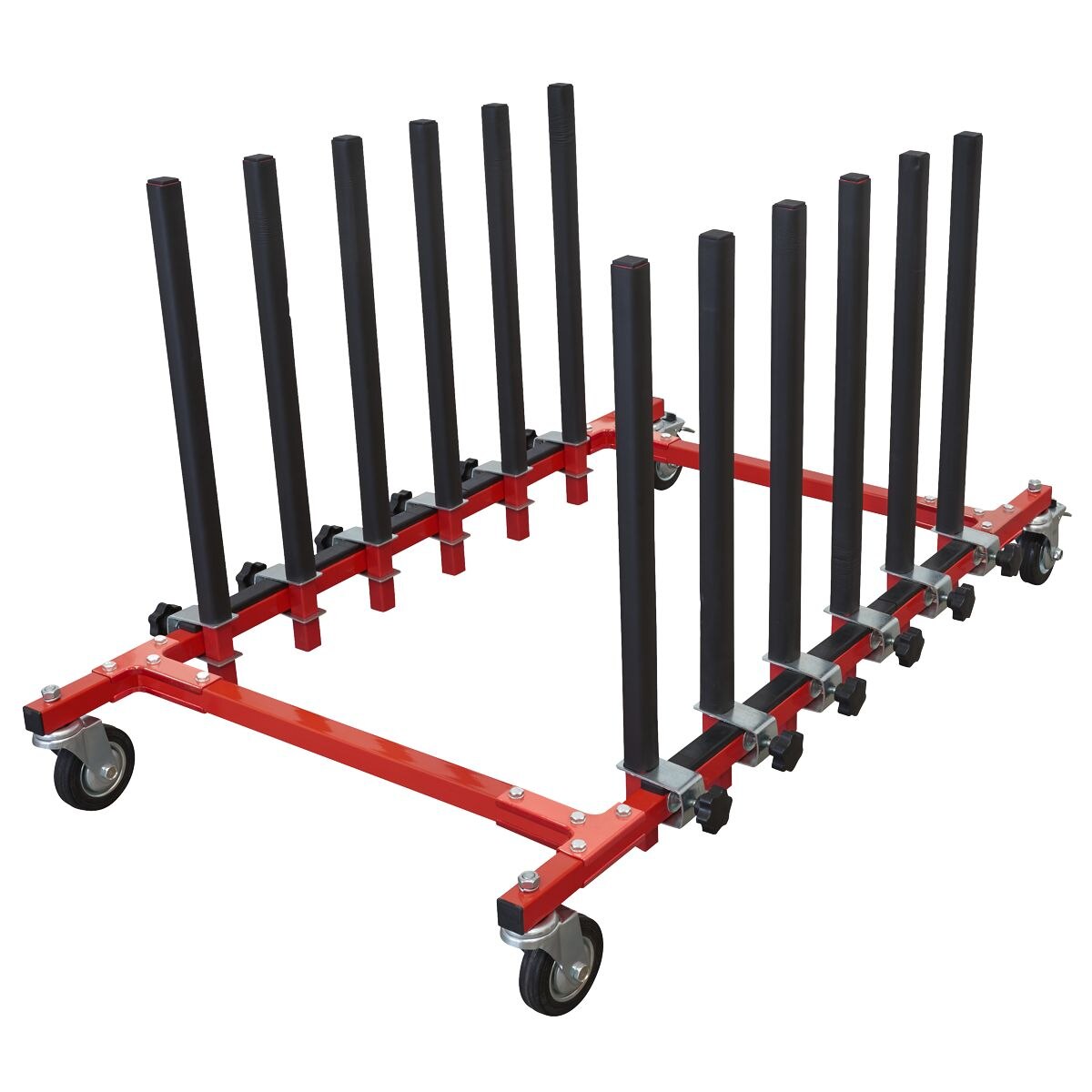 Sealey 5 Panel Mobile Storage Rack - Image 3