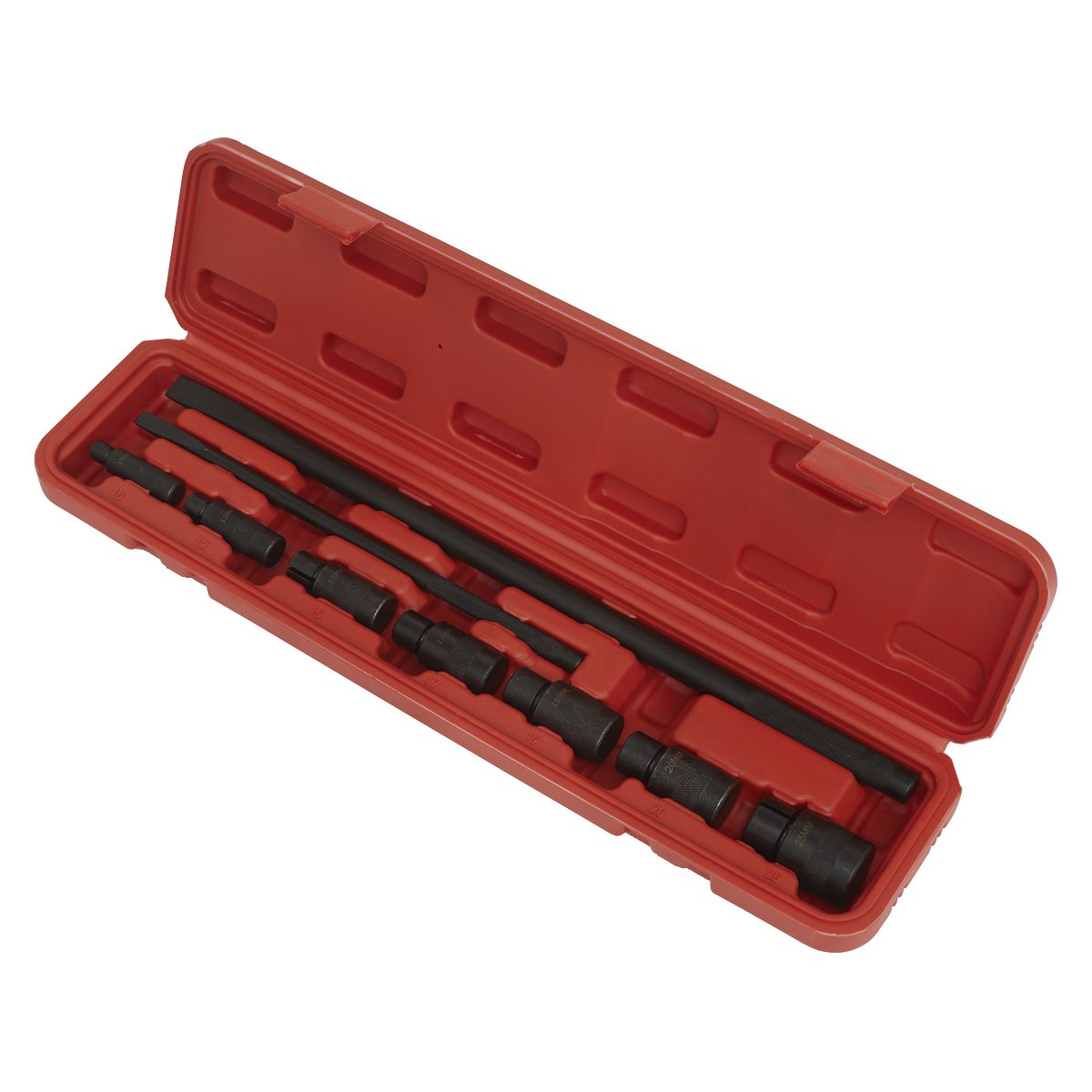 Sealey Motorcycle Wheel Bearing Removal Kit 9pc - Image 2