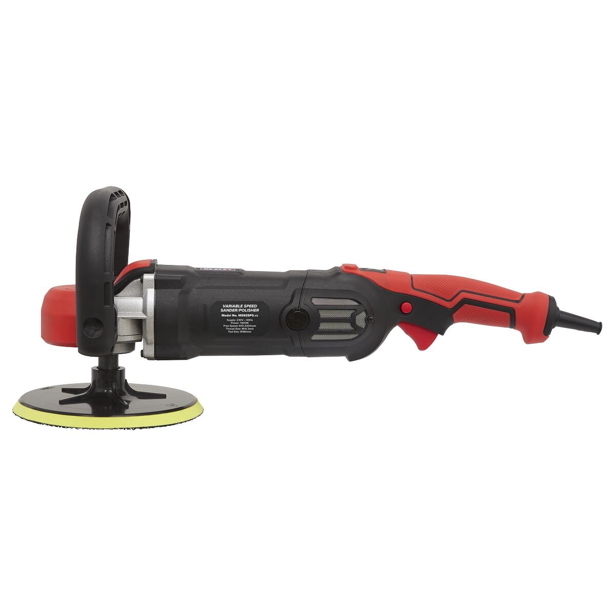 Sealey 180mm Variable Speed Sander/Polisher 1400W/230V - Image 7