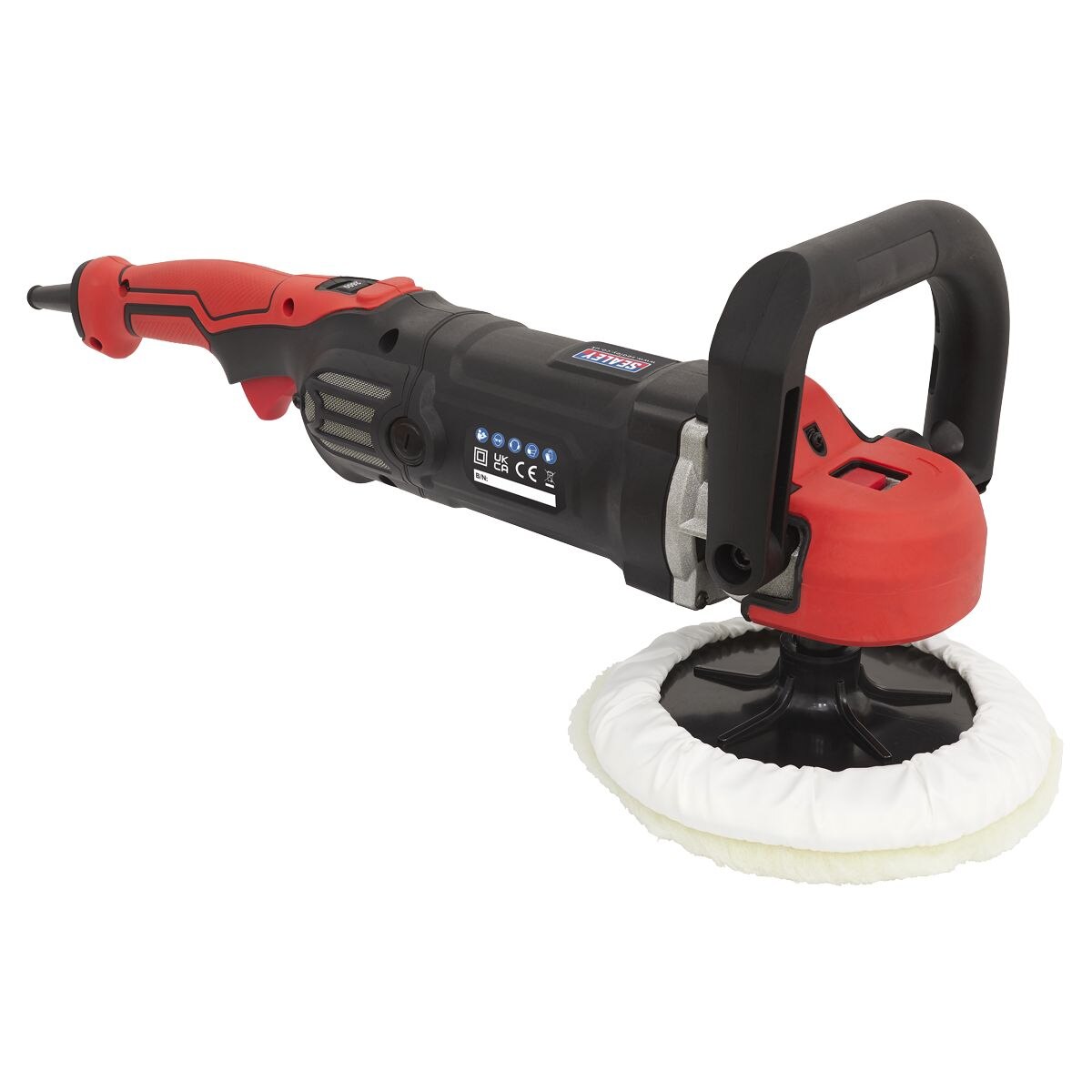 Sealey 180mm Variable Speed Sander/Polisher 1400W/230V - Image 9