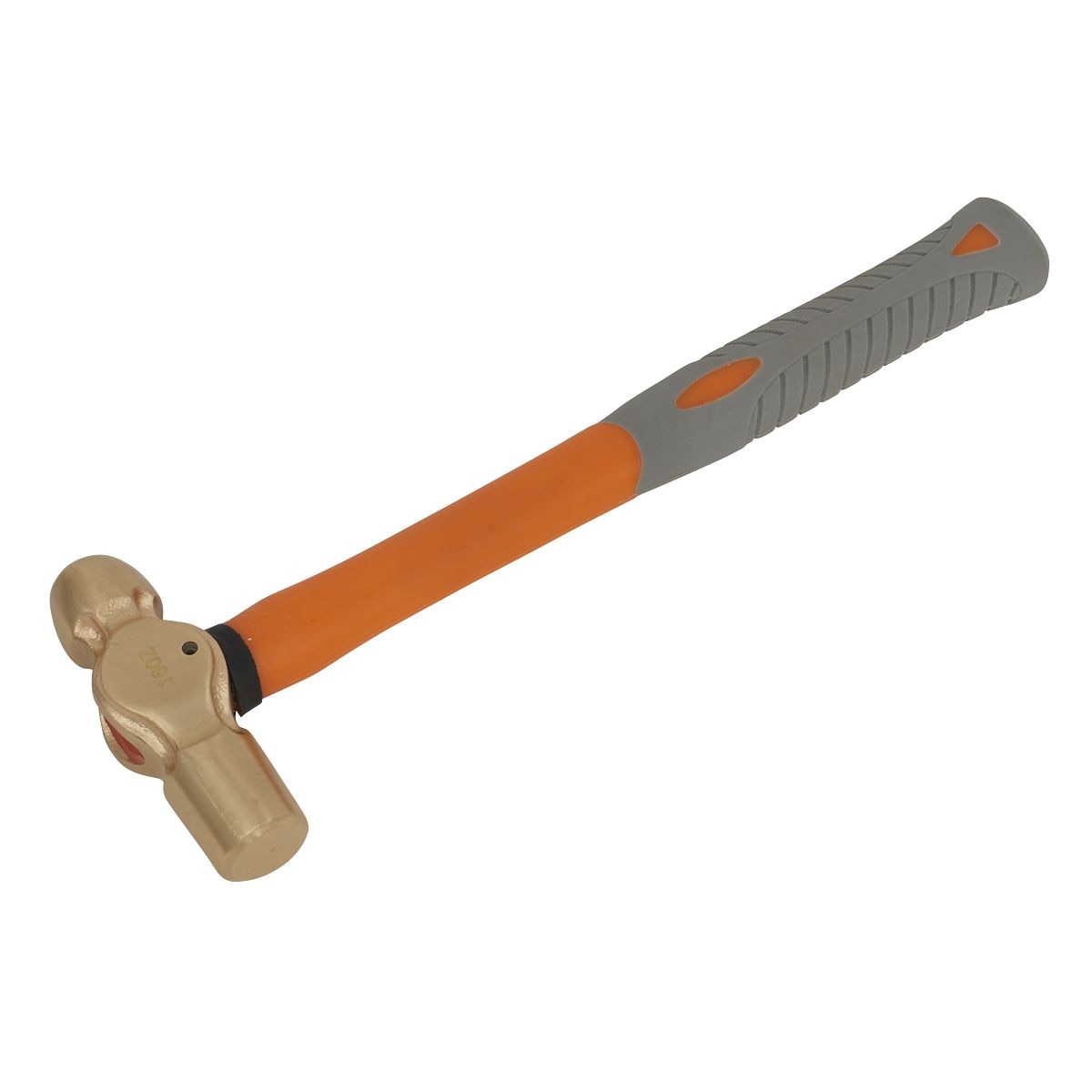 Sealey Premier Non-Sparking Ball Pein Hammer 16oz - Image 1