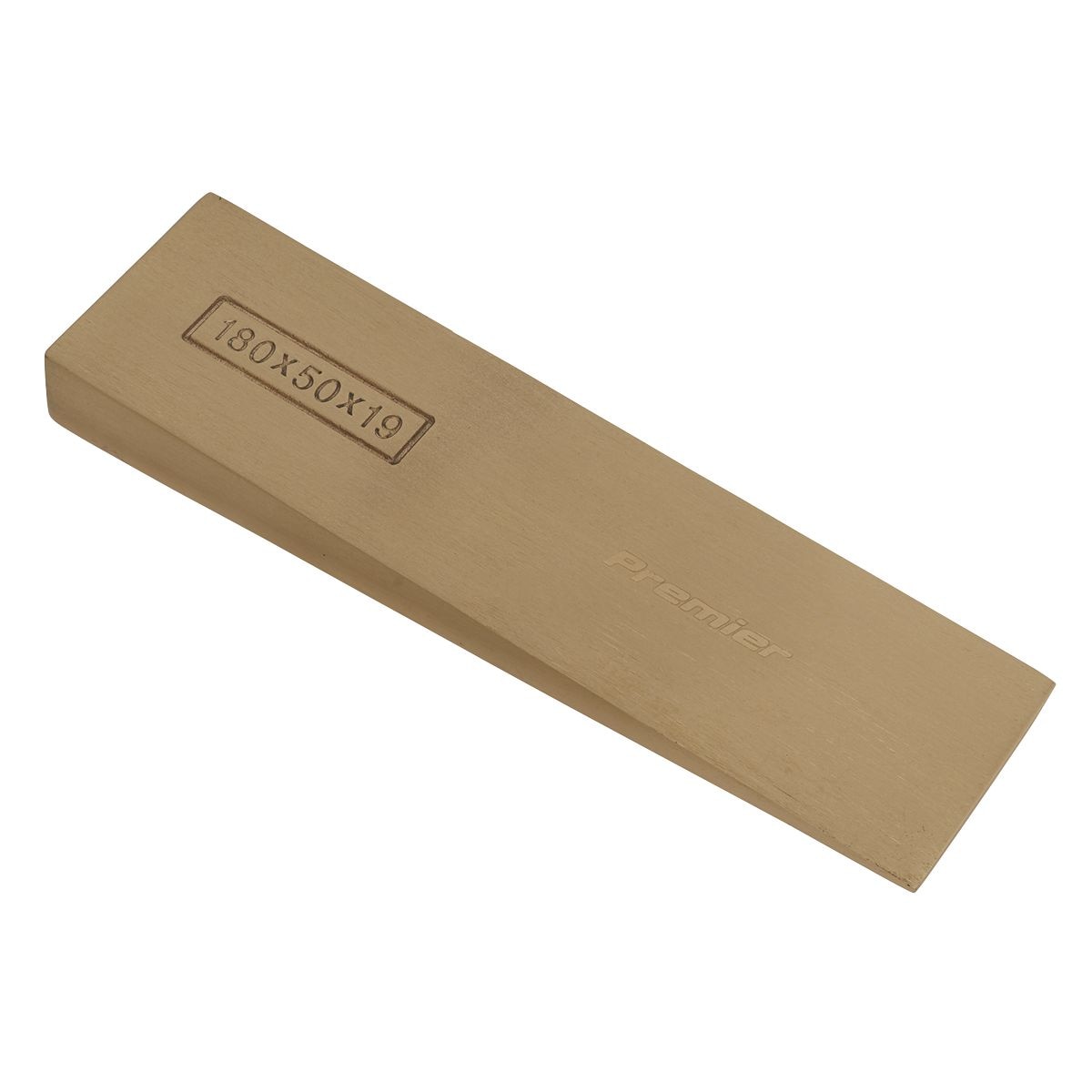 Sealey Premier Non-Sparking Wedge 180 x 50 x 19mm - Image 1