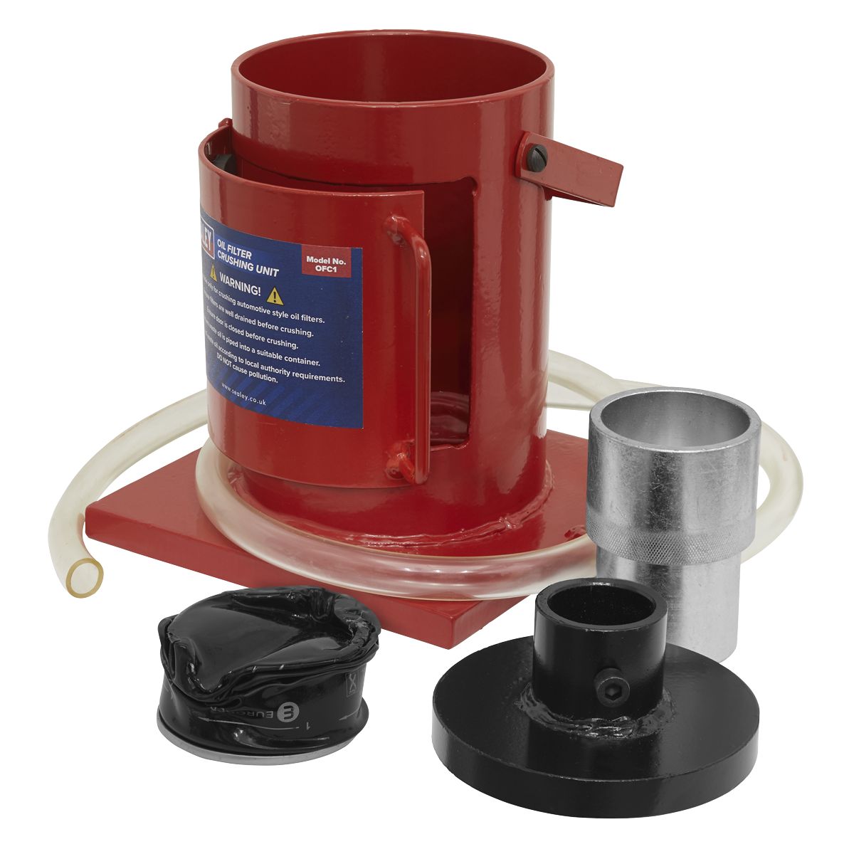 Sealey Oil Filter Crushing Unit - Image 2