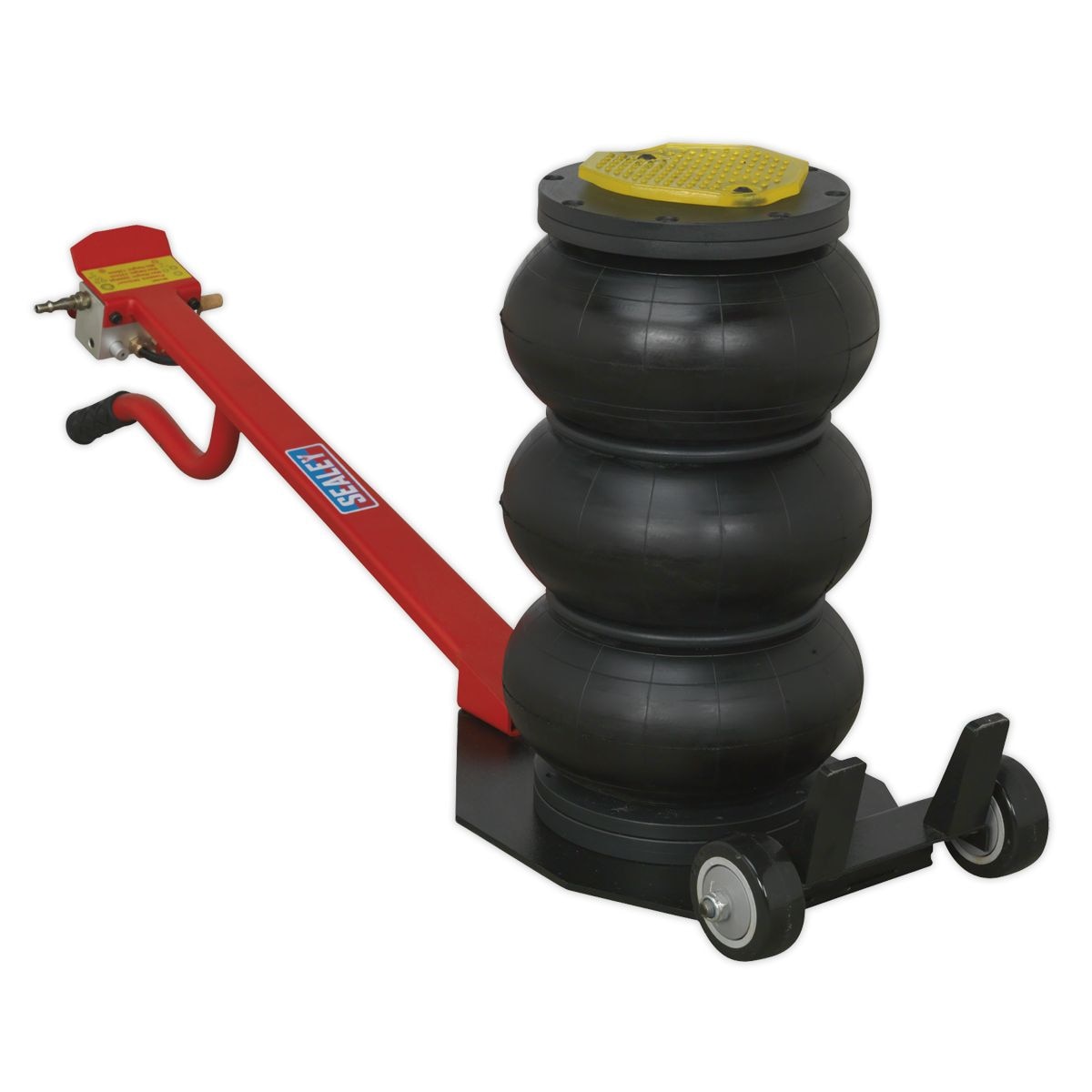 Sealey Premier Air Operated Long Handle Fast 3-Stage Jack 3 Tonne - Image 2