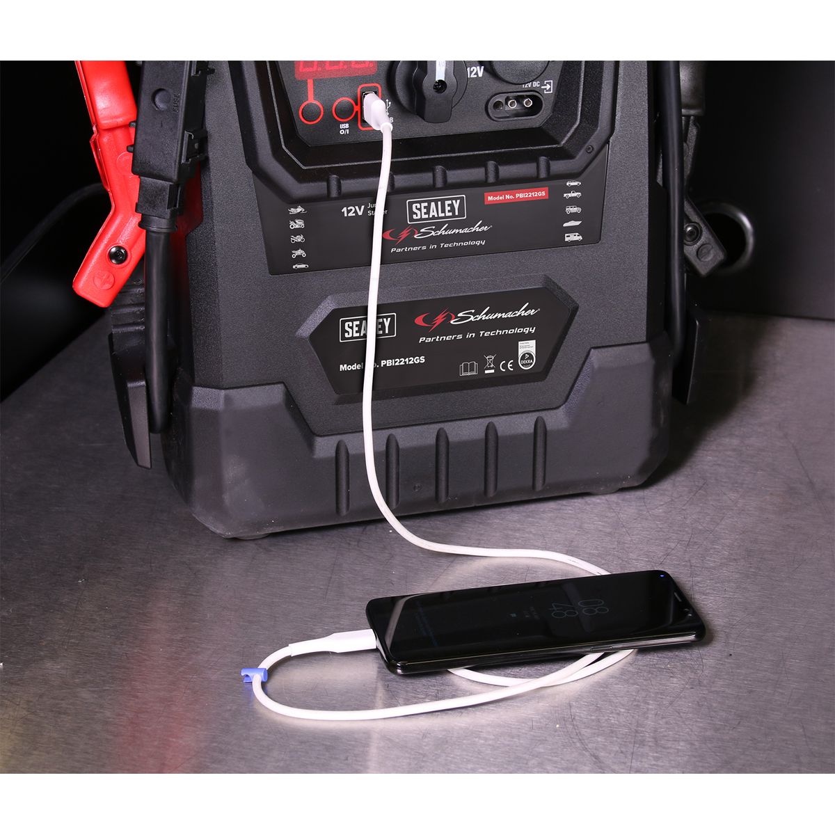 Sealey 12V RoadStart Emergency Jump Starter 2300 Peak Amps - DEKRA Approved - Image 5