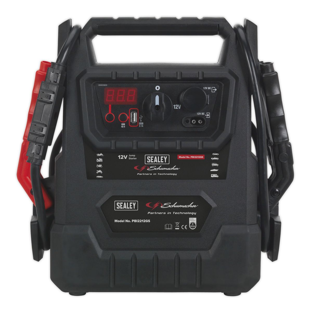 Sealey 12V RoadStart Emergency Jump Starter 2300 Peak Amps - DEKRA Approved - Image 7