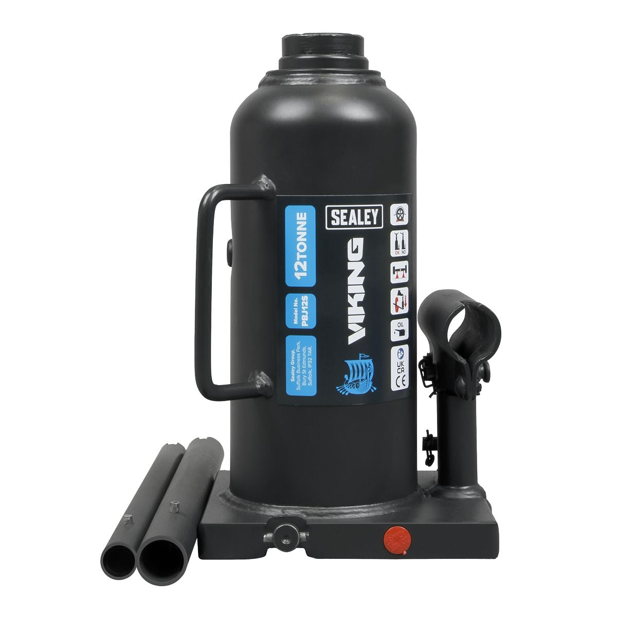 Sealey Viking Bottle Jack 12 Tonne - Image 8