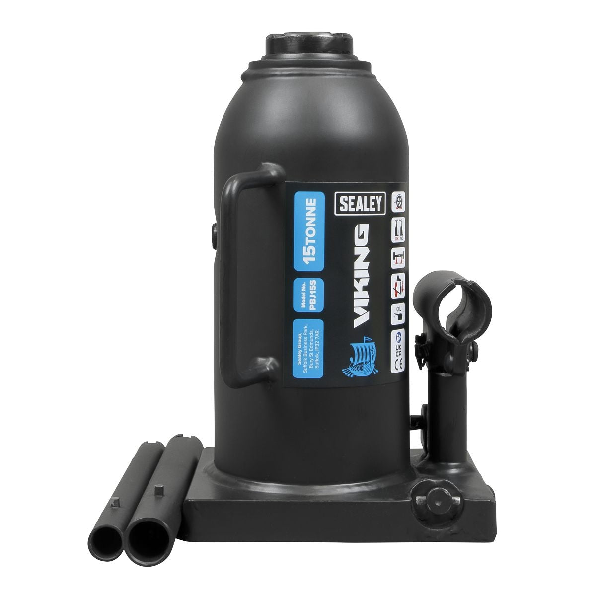 Sealey Viking Bottle Jack 15 Tonne - Image 5