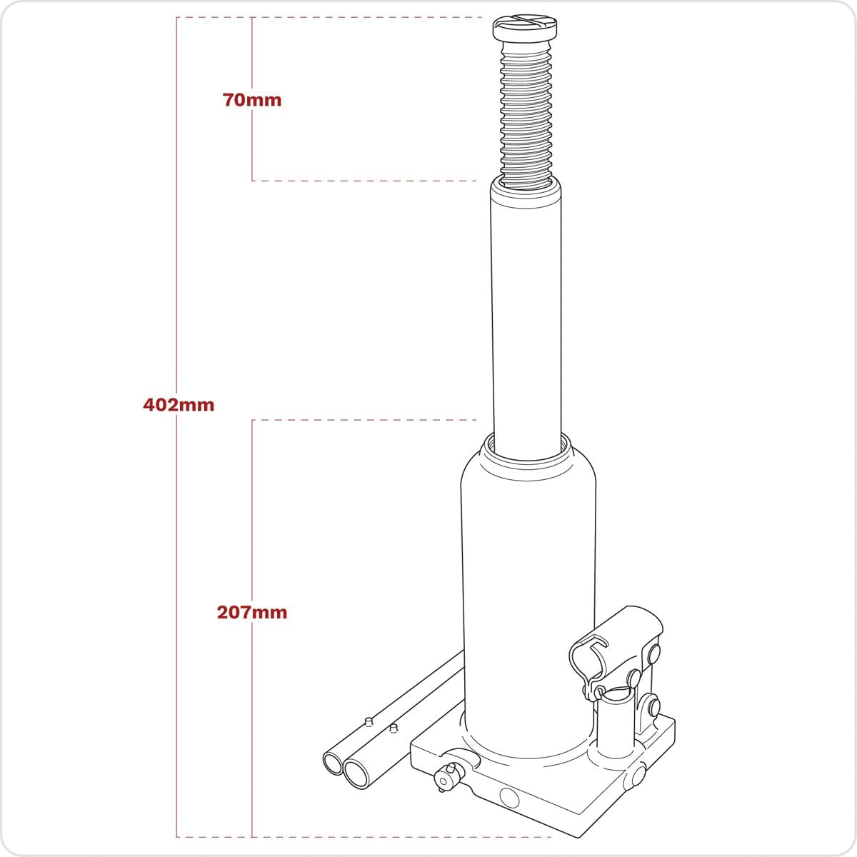 Sealey Viking Bottle Jack 5 Tonne - Image 8