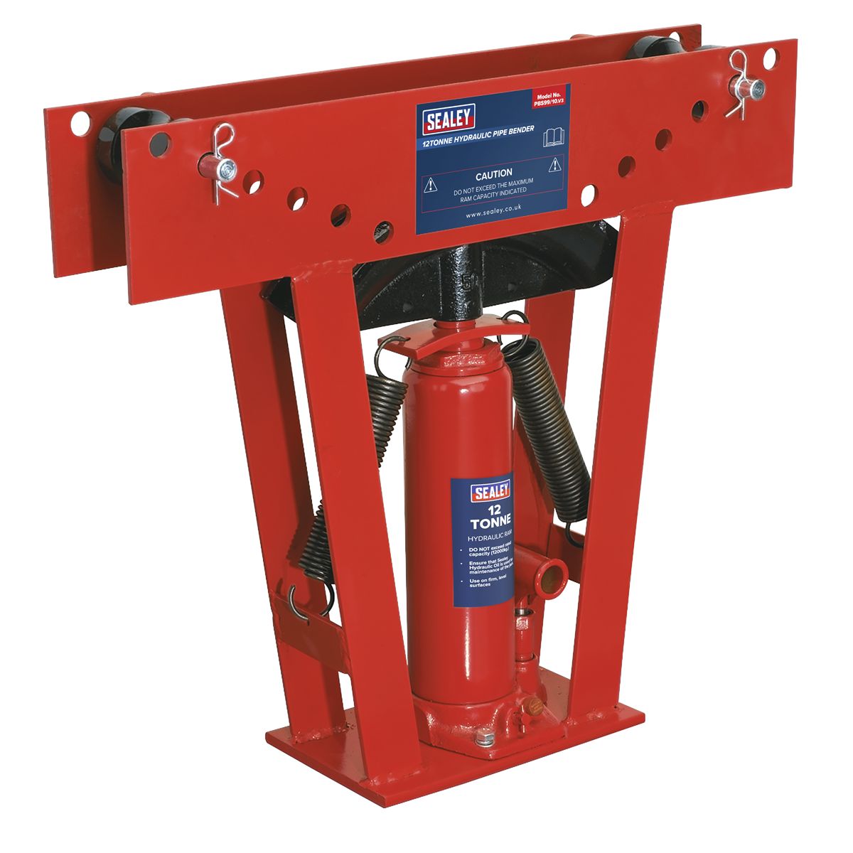 Sealey Hydraulic Pipe Bender 12 Tonne - Image 1