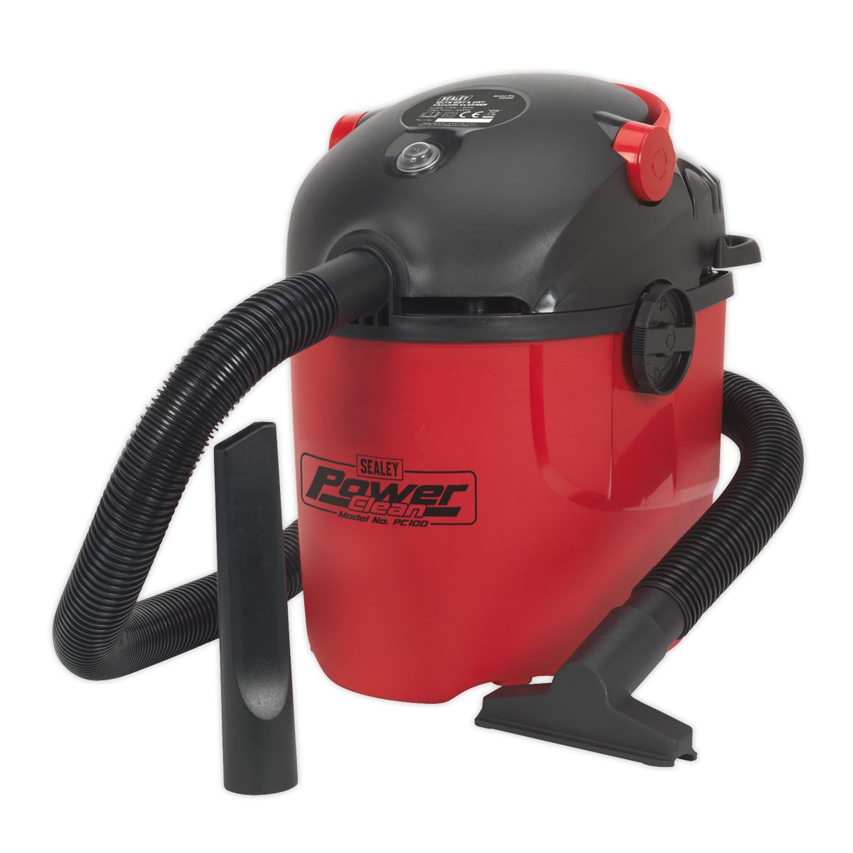 Sealey Vacuum Cleaner Wet & Dry 10L 1000W/230V - Image 2