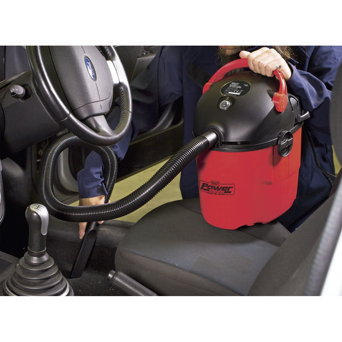 Sealey Vacuum Cleaner Wet & Dry 10L 1000W/230V - Image 6