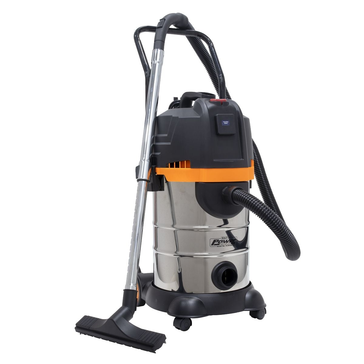 Sealey Vacuum Cleaner Cyclone Wet & Dry Double Stage 30L 1200W/230V - Image 5