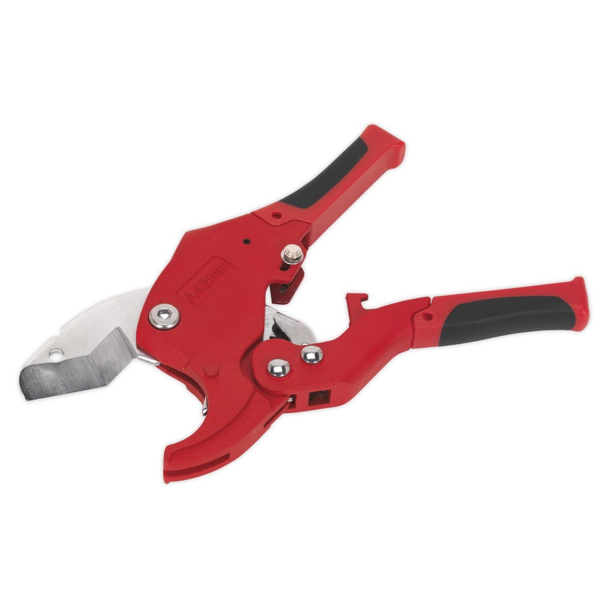 Sealey Premier Plastic Pipe Cutter Quick Release 6-42mm - Image 1