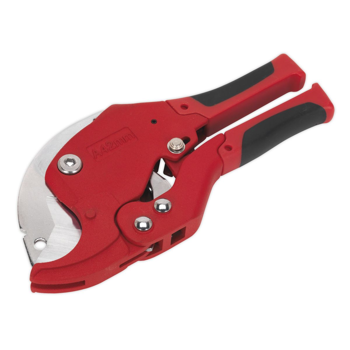 Sealey Premier Plastic Pipe Cutter Quick Release 6-42mm - Image 2