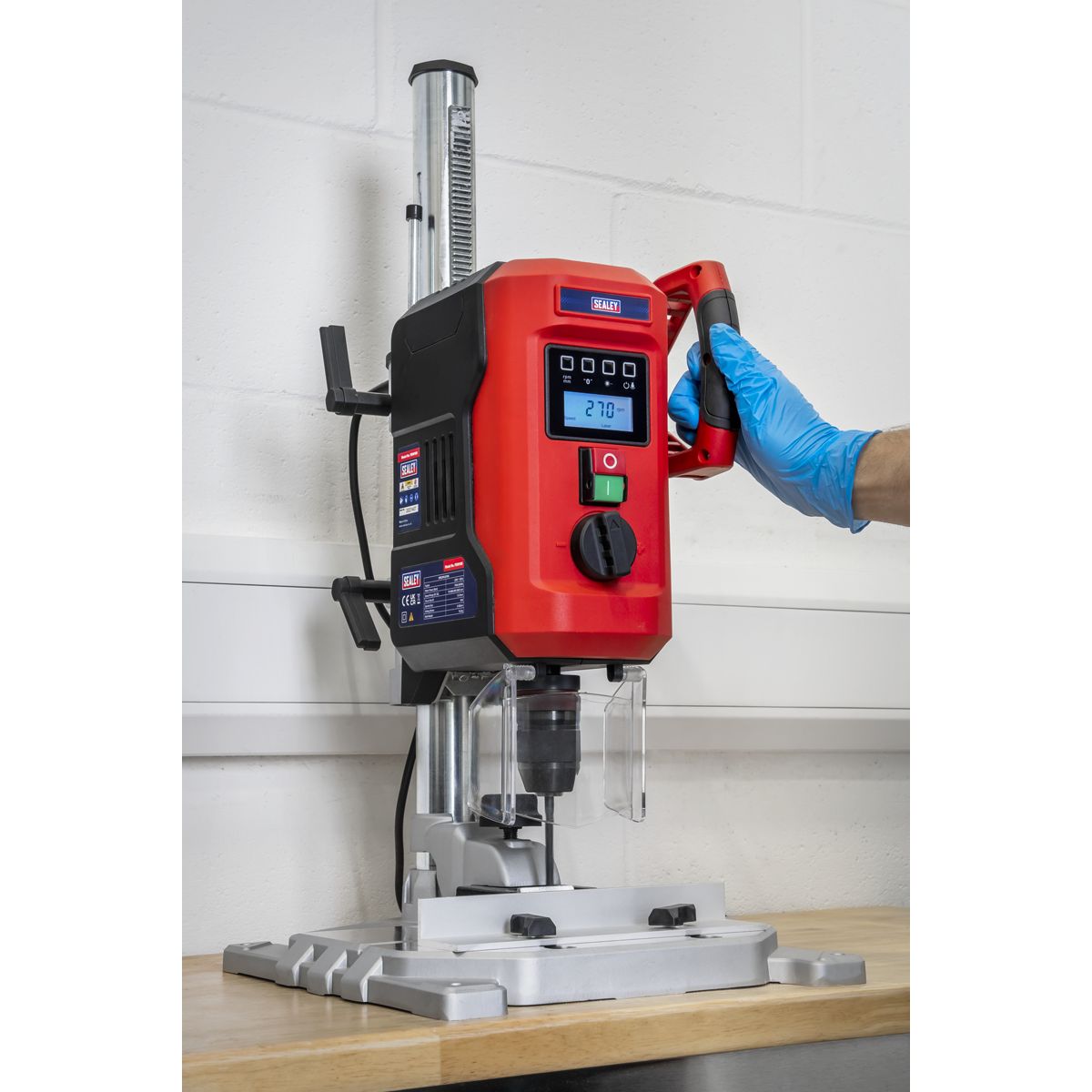 Sealey Bench Mounting Pillar Drill with Digital Display & Laser Guide 720W - Image 5