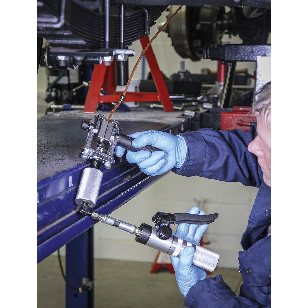 Sealey On-Vehicle Hydraulic Brake Pipe Flaring Kit - Image 6