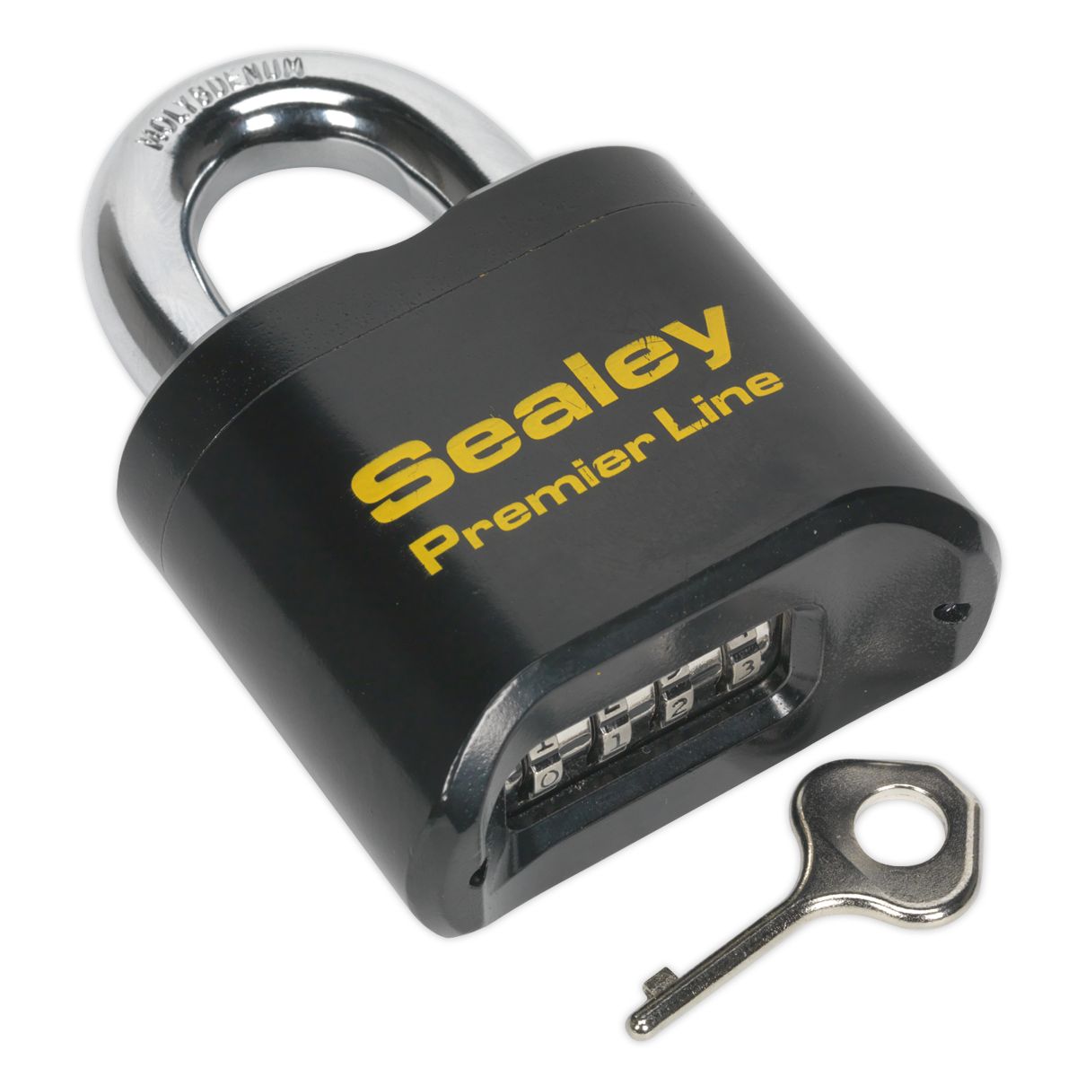 Sealey Premier Steel Body Combination Padlock 62mm - Image 5
