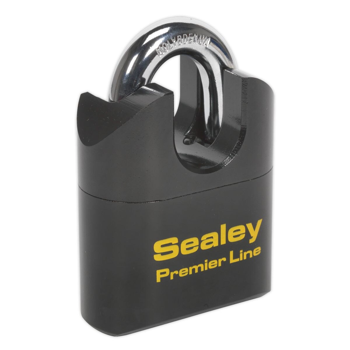 Sealey Premier Steel Body Combination Padlock Shrouded Shackle 62mm - Image 3