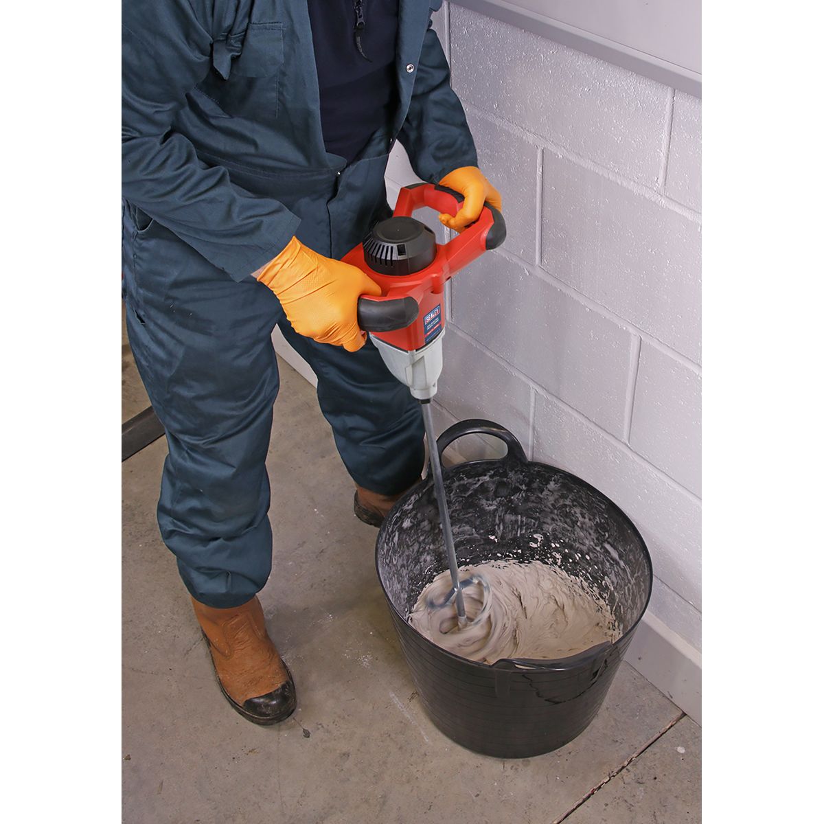 Sealey 120L Electric Paddle Mixer 1400W/230V - Image 8