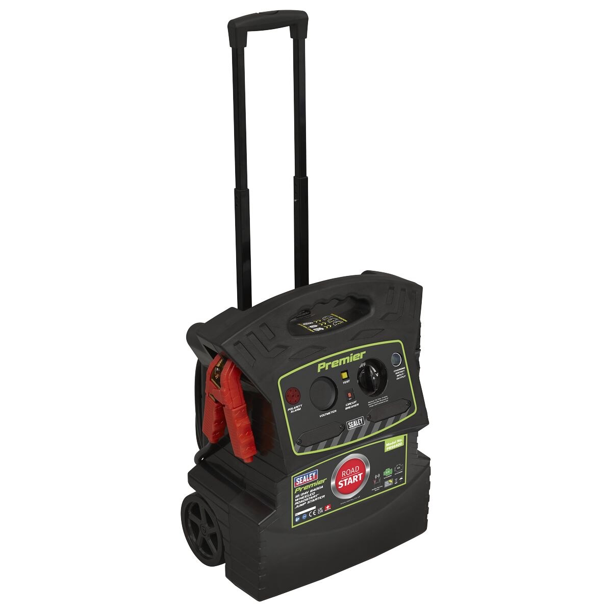 Sealey 12/24V Premier RoadStart Jump Starter 6400A - Image 3