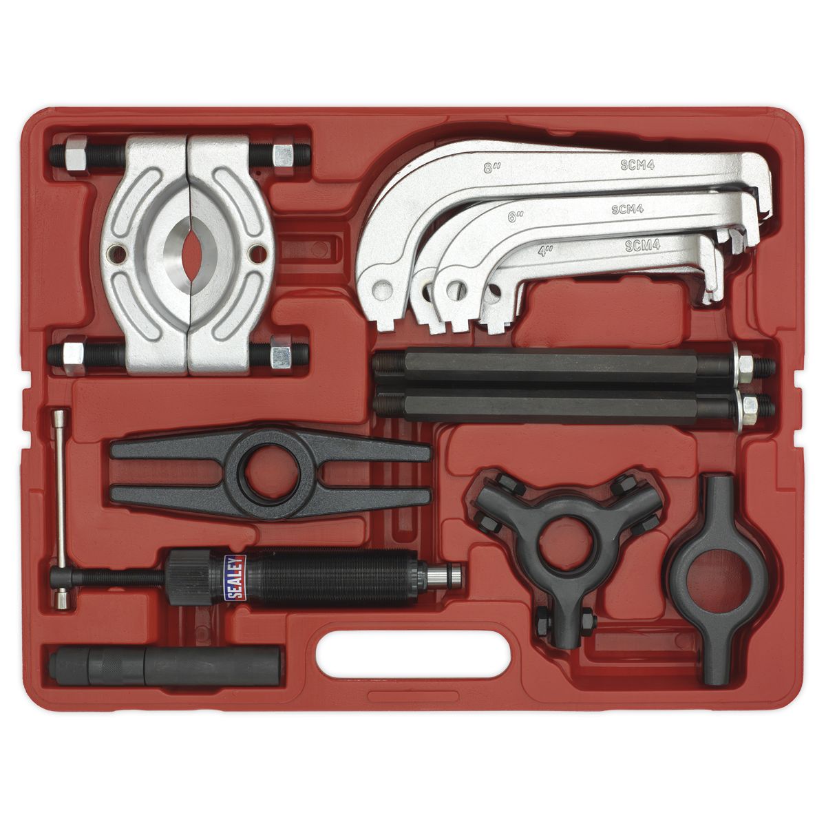 Sealey Hydraulic Puller Set 25pc - Image 2