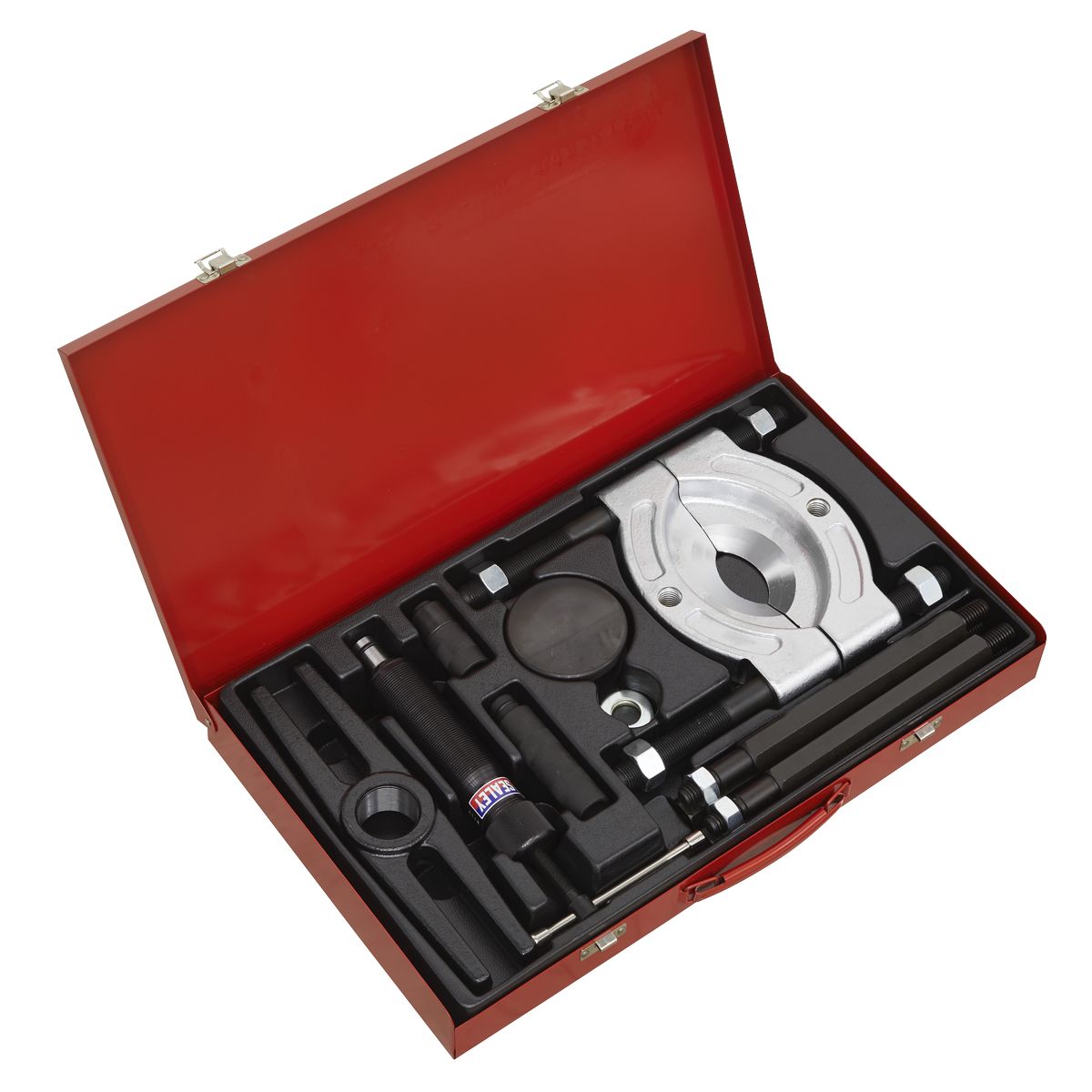 Sealey Hydraulic Bearing Separator/Puller Set 10pc - Image 1