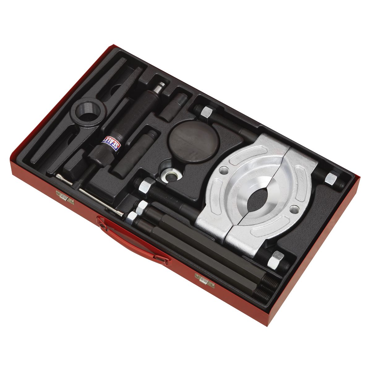Sealey Hydraulic Bearing Separator/Puller Set 10pc - Image 6