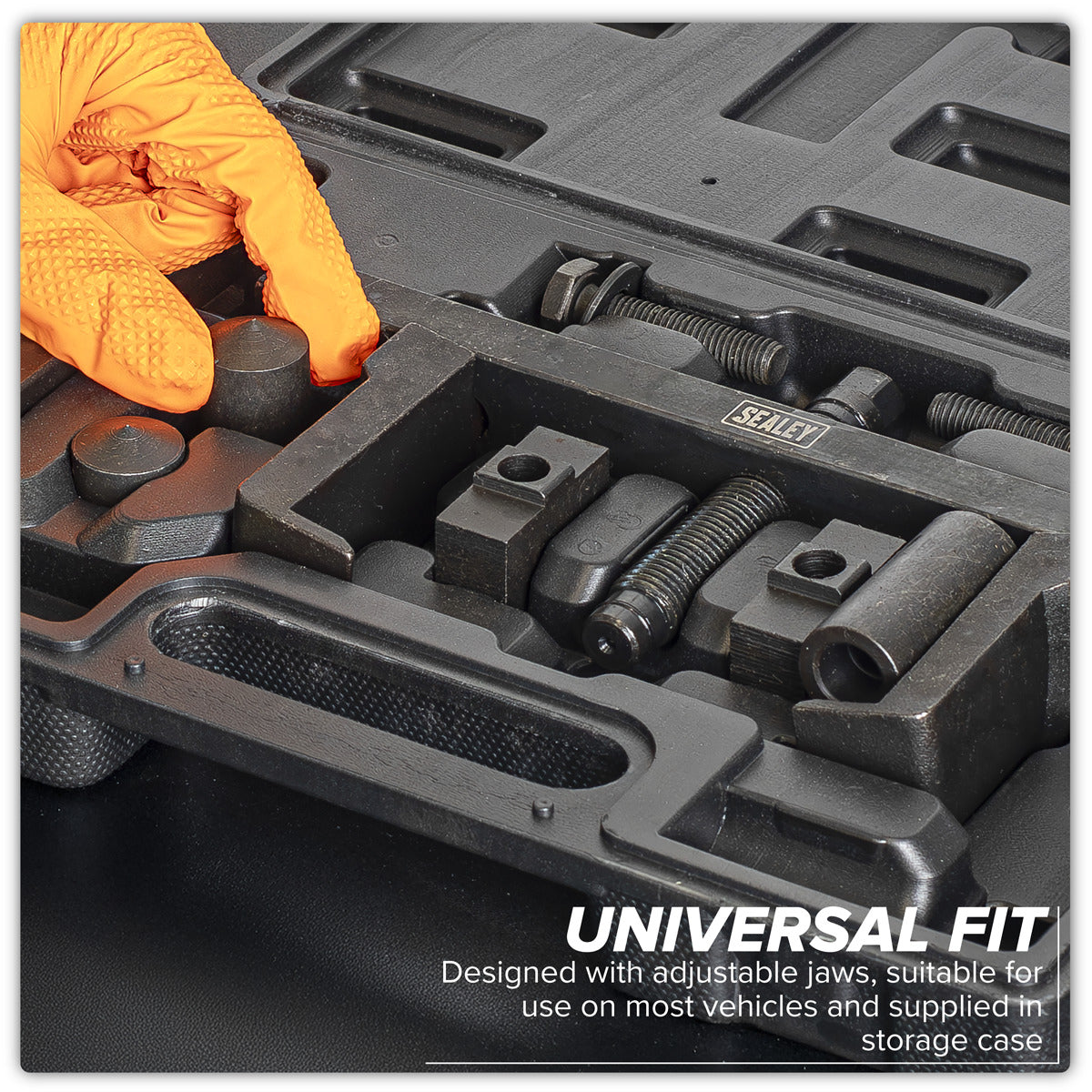 Sealey Crankshaft Pulley Removal Tool Set 12pc PS997