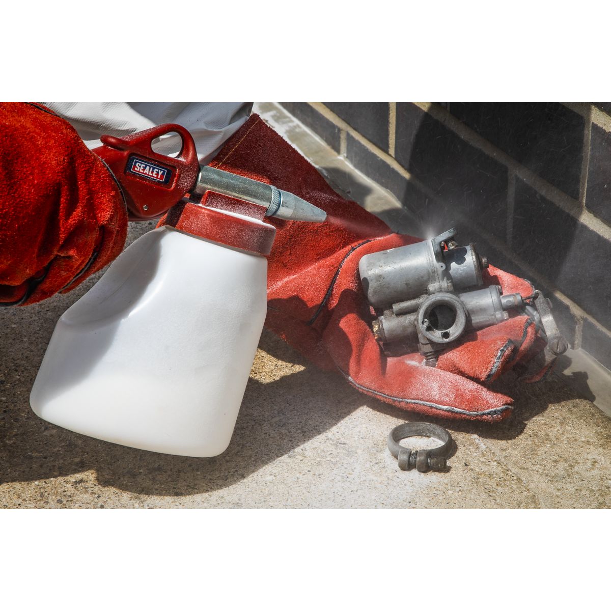 Sealey Portable Soda Blasting Gun - Image 5