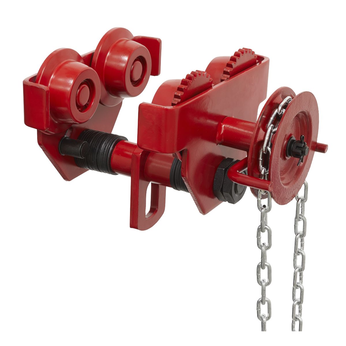 Sealey Geared Trolley 1 Tonne - Image 1