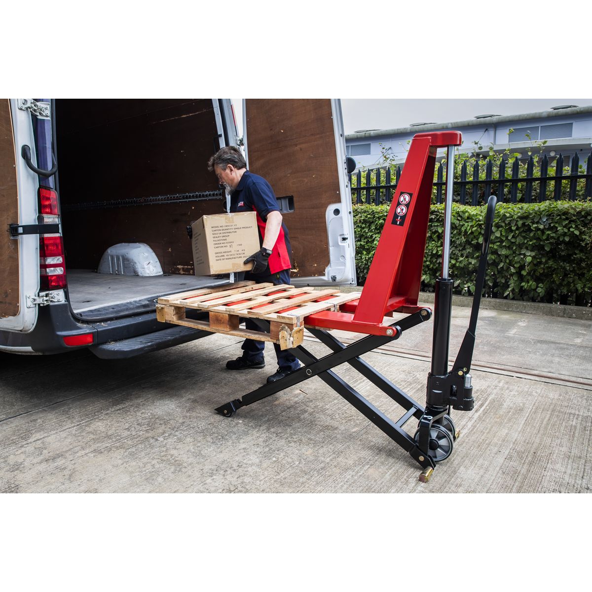 Sealey High Lift Pallet Truck 1170 x 540mm 1000kg Capacity - Image 6