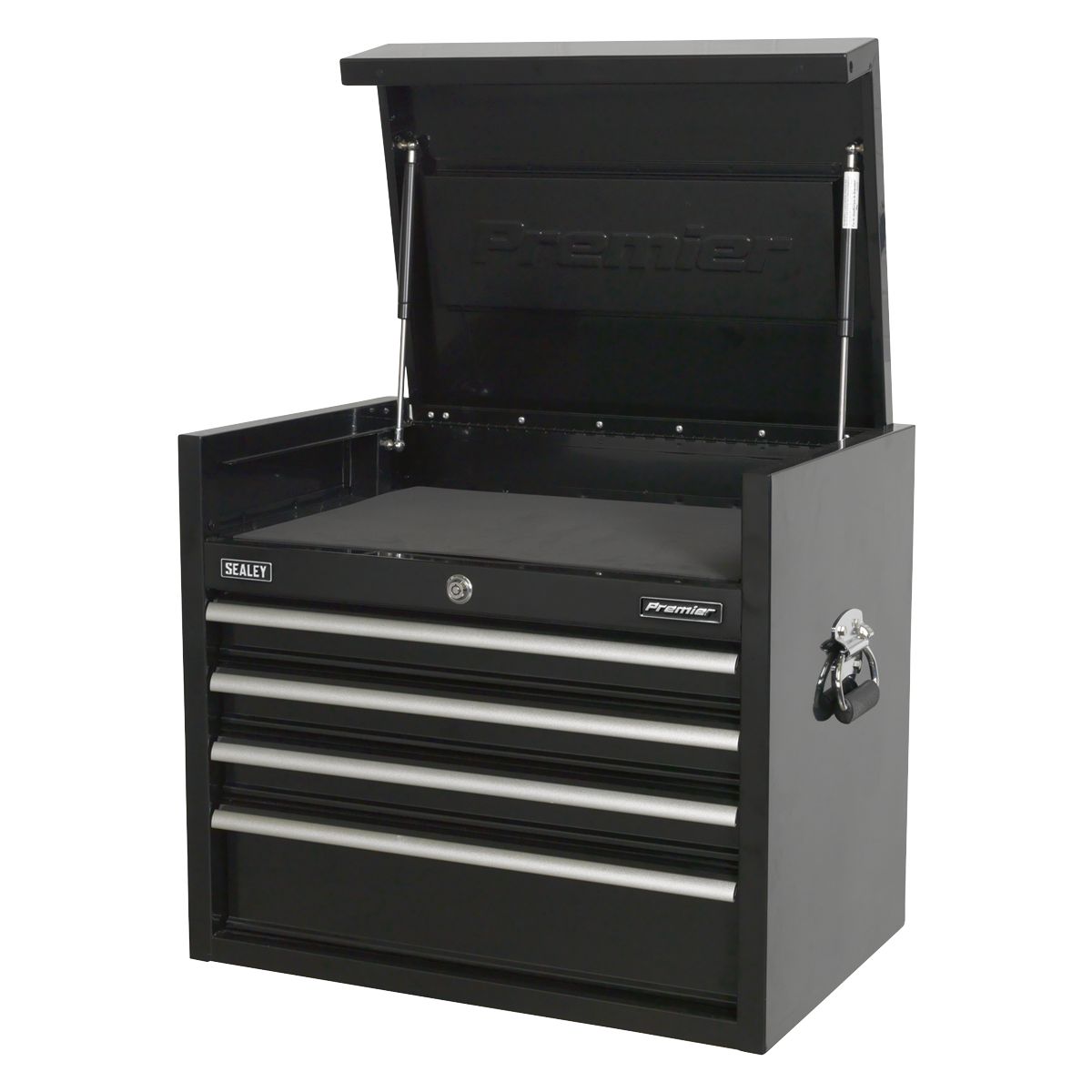 Sealey Premier Heavy-Duty Topchest 4 Drawer 660mm - Black - Image 9