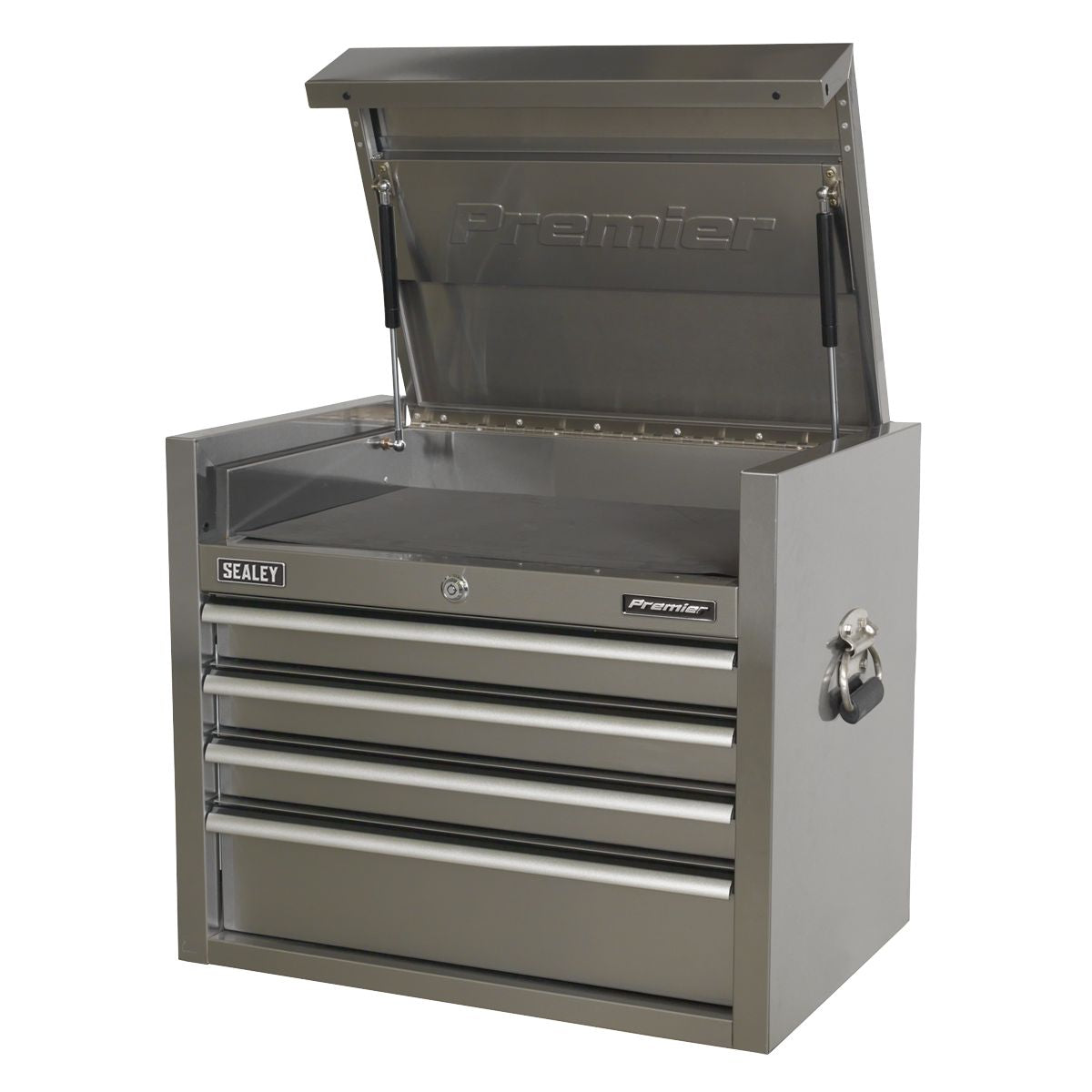 Sealey Premier Heavy-Duty Topchest 4 Drawer 675mm - Stainless Steel - Image 7