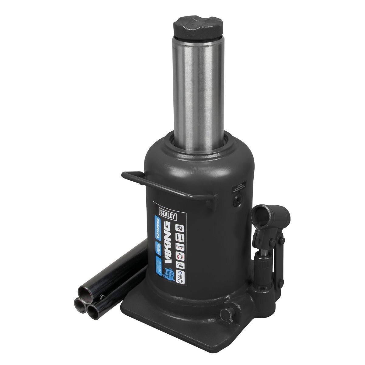 Sealey Viking Telescopic Bottle Jack 12 Tonne - Image 4
