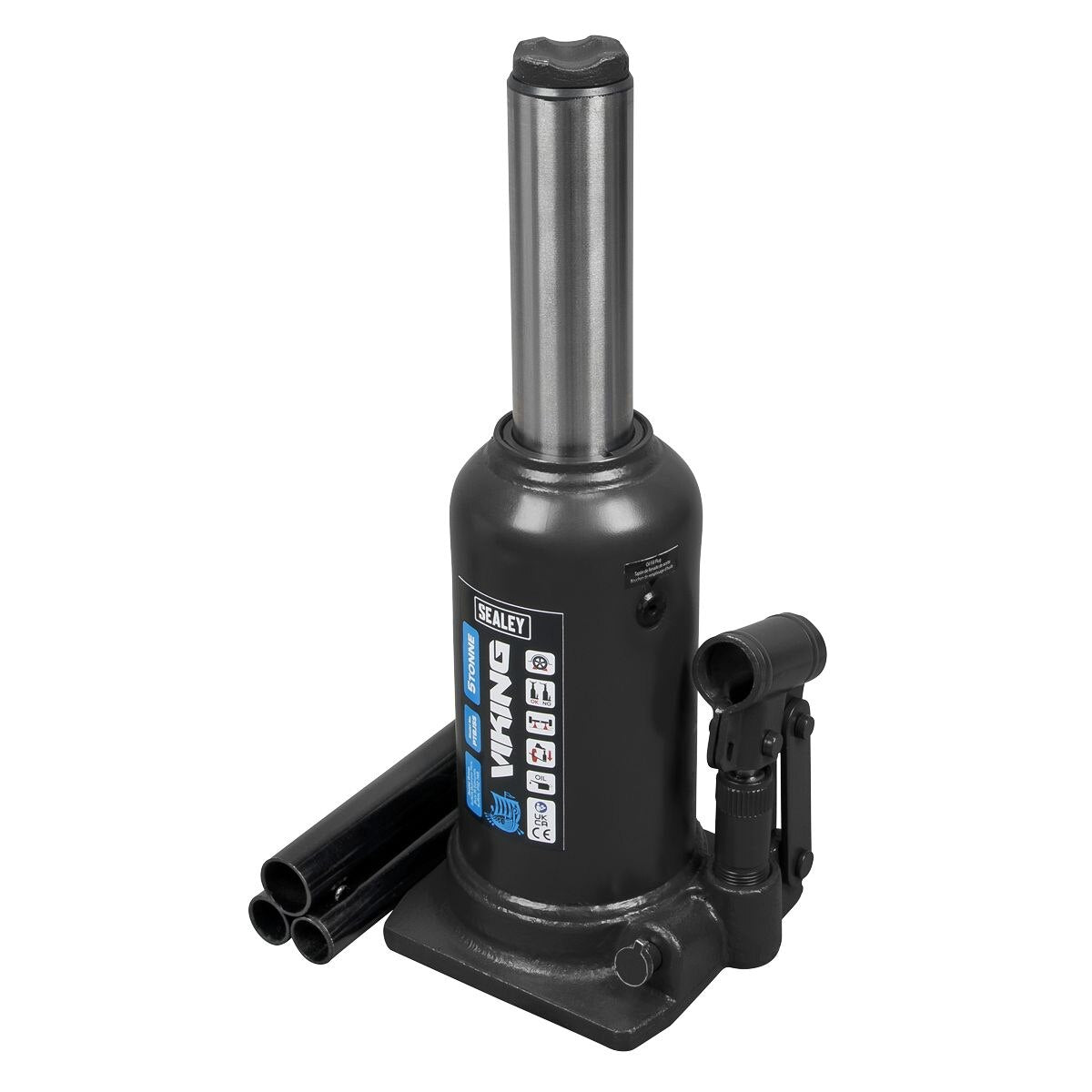 Sealey Viking Telescopic Bottle Jack 5 Tonne - Image 3