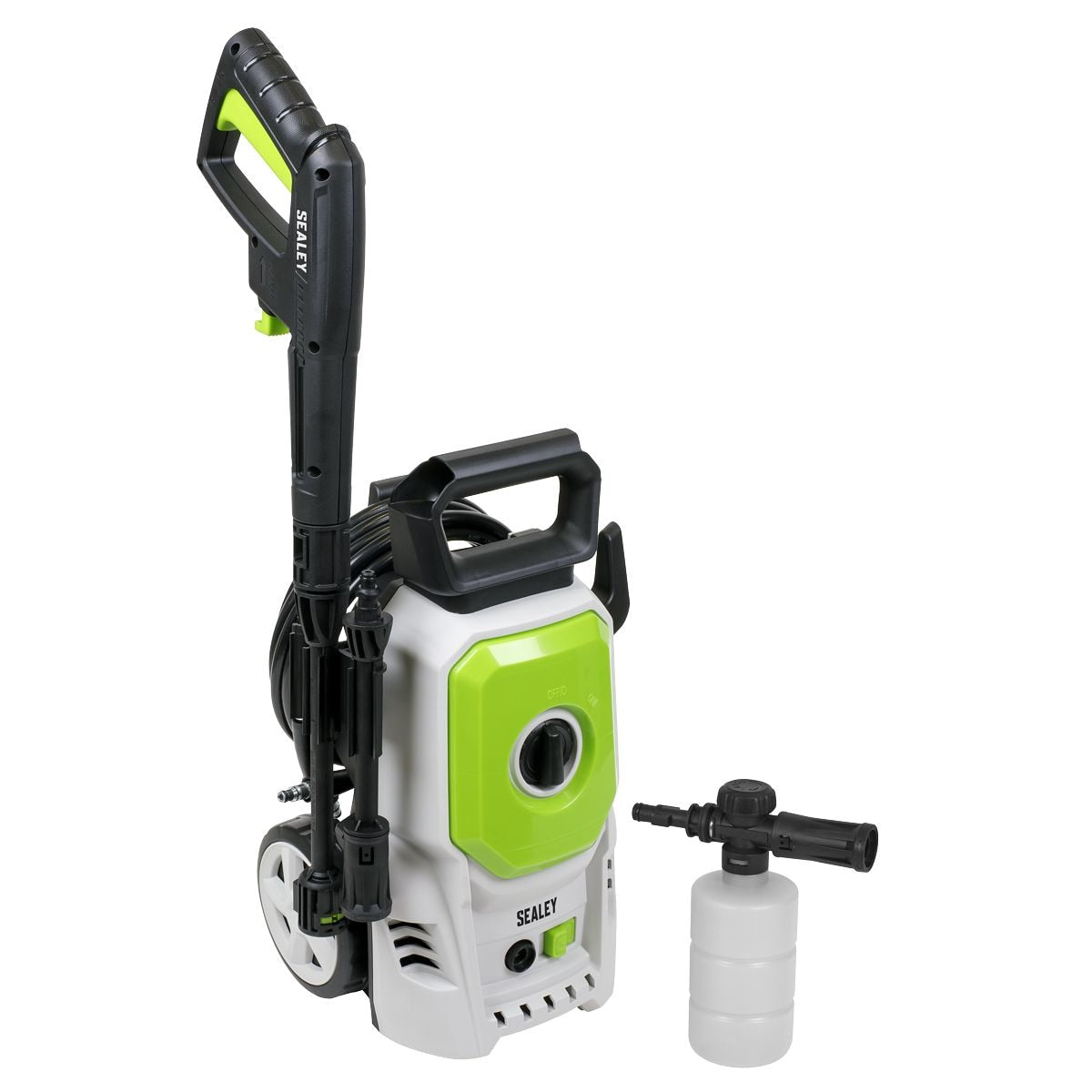 Sealey Pressure Washer with TSS & Rotablast Nozzle 100bar 390L/hr - Image 1
