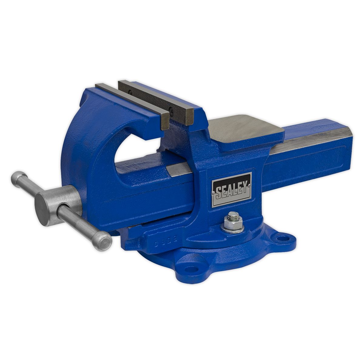 Sealey Quick Action SG Iron Vice with Swivel Base 125mm - Image 1