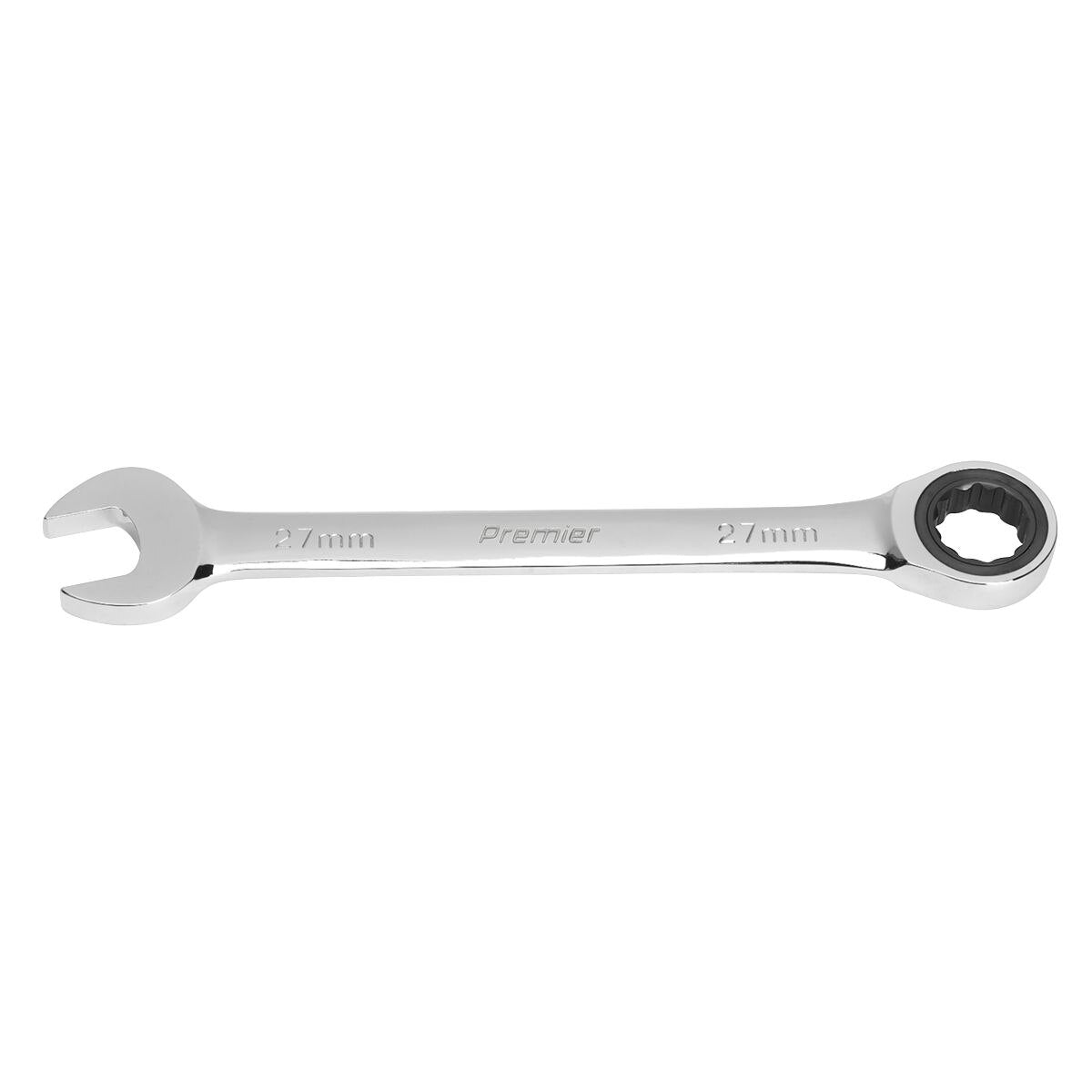 Sealey Premier Combination Ratchet Spanner 27mm - Image 3